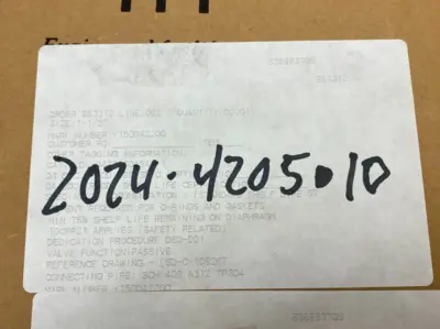 0430040494, Y150D42ZGO | ITT 0430040494 Dia-Flo Manual Diaphragm Valve 1-1/2" Y150D42ZGO - New Other