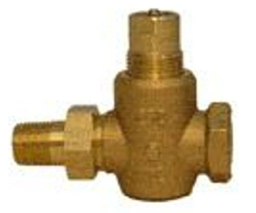 Siemens 599-02005 1/2" 2-Way N/C Brass Globe Valve Body, Female x Union Male [New]