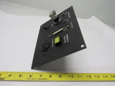 Hyundai HIT 15 CNC Lathe Operator Panel Chuck Emergency Release NFB 2A