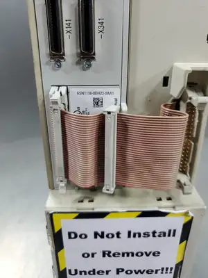 USED Siemens 6SN1124-1AB00-0CA1 DRIVE w/6SN1118-0DH23-0AA1 Drive Card