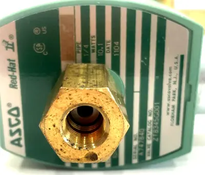 NEW ASCO ZT8345G001AC SOLENOID VALVE ZT8345G001AC 120/60, 115/50