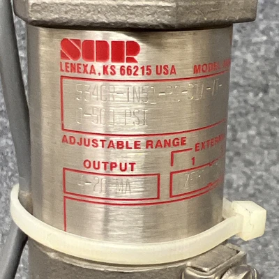 New | in-Stock SOR Electronic Control 534CR-TN5I-P9-CIA-VT-0-500PSI Pressure Switches California US | Davliegogo LLC #1708478