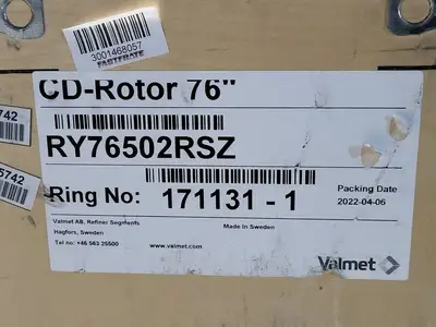 Refiner Segments, CD-Rotor 76", RY76502