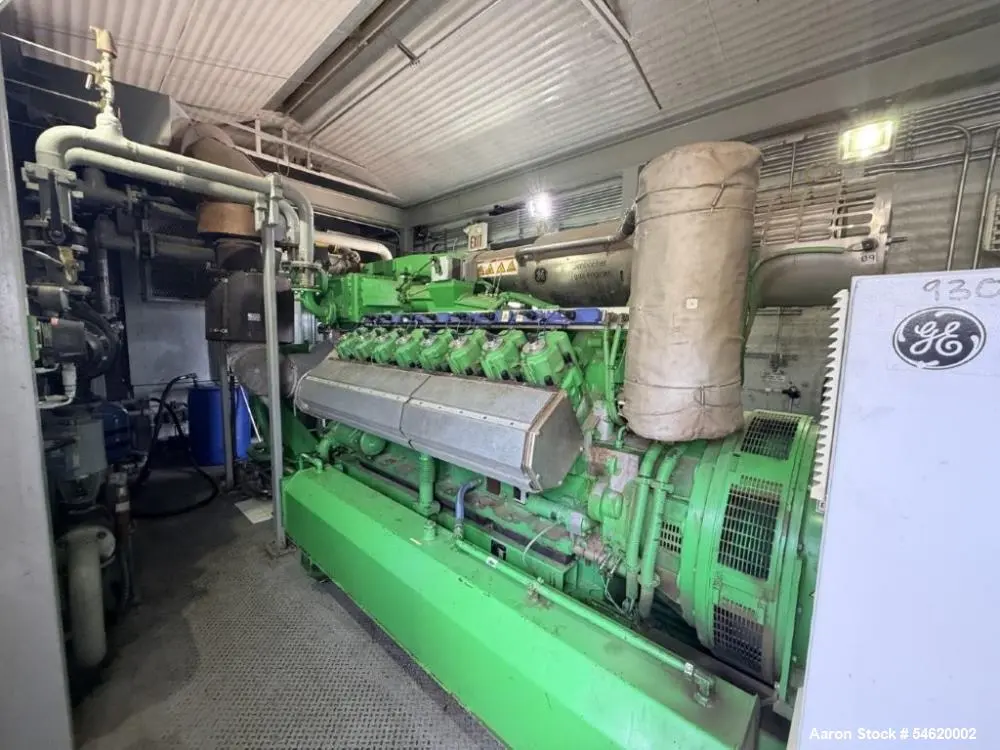 Used JENBACHER JGS-416 Gas Generators Illinois US | Aaron Equipment #1369557