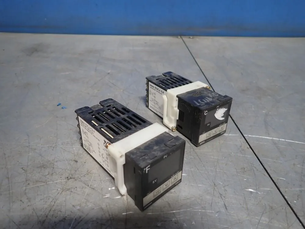 Used OMRON E5CJC2F Electrical Controls | HGR 24 #748082