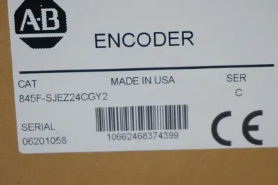 NEW ALLEN BRADLEY 845F-SJEZ24CGY2 ENCODER SER.C 845FSJEZ24CGY2