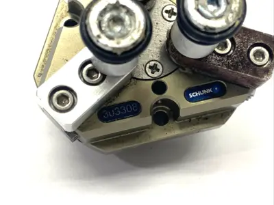 USED SCHUNK PNEUMATIC GRIPPER, PZN-PLUS 40