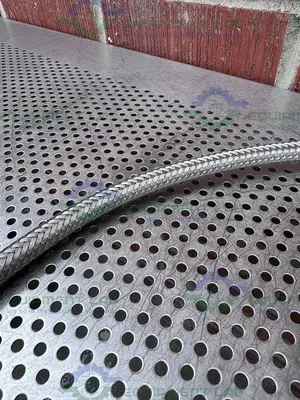 Unbranded Stainless Steel Braided Hose 72" w/ 1" Female Threaded Fitting