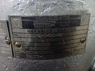 Consolidated Safety Relief Valve Size 2", Re-manufactured
