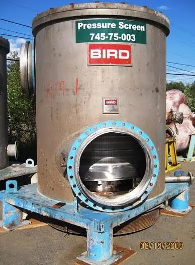 Used BIRD CN 70 In-Line Pressure Screener Pennsylvania US | Global Equipment International, LLC #186251