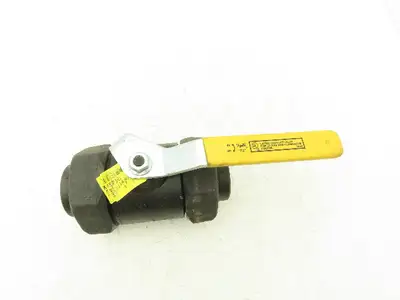 Apollo 73-307-01 Steel Ball Valve Double Union 1-1/2" FNPT Threaded Ends 3000psi