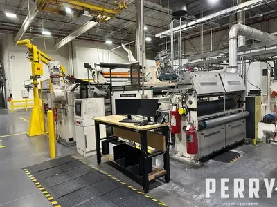 1996 BLACK CLAWSON Tandem Extrusion Coating Line Extrusion Lines, Coating | Mark One Machinery (33)