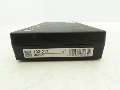 Mitutoyo 193-212 Mechanical Digit Outside Micrometer w/Counter 1-2" Range .0001"