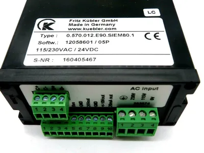 NEW FRITZ KUBLER 0.570.012.E90.SIEM80.1 ENCODER 0570012E90SIEM801