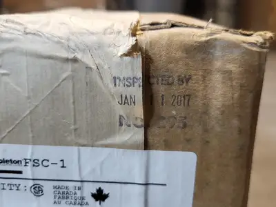 New | in-Stock APPLETON FSC-1 Misc Electrical & Power Parts British Columbia CA | Lenmark #246834