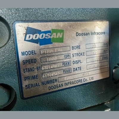 USED DOOSAN P180LE-1