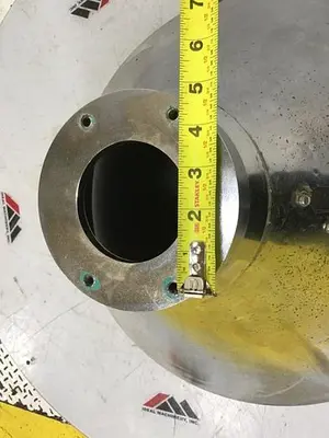 USED METAL FABRICATOR HOPPER