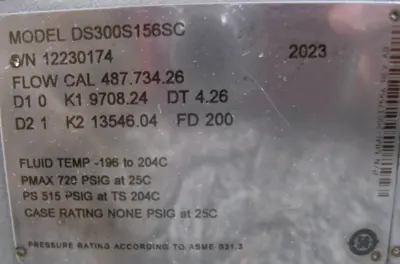 USED Micro Motion DS300 S156SC