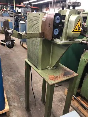3032-150 Buhler (GERMANY) 2-HI Precision Power Wire Rolling Mill with Take Up & Pay Off