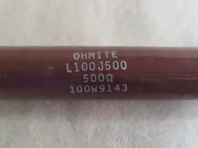 NEW OHMITE L100J500