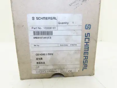 Schmersal SRB301ST-24V-V.2 Safety Relay Module 24V 103006151