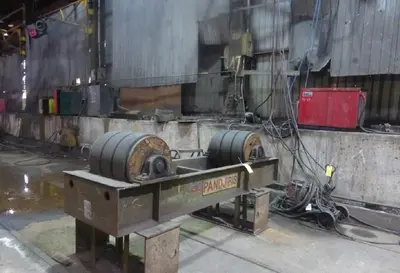 120,000 LB / 60 TON RANSOME PANDJIRIS TANK TURNING WELDING ROLLS, POWER & IDLER: STOCK 13388