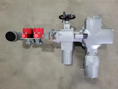 2" Class 2500 Globe Valve B16.34 w/ Actuator SAEXC 07.5-F10