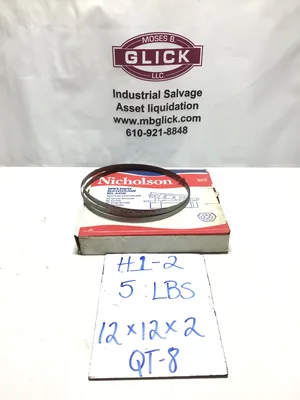 Nicholson 73209 Welded Bandsaw Blade 10 VP Teeth 025 Gage (Lot of 8)