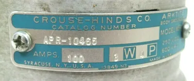 NEW CROUSE HINDS APR-10465 M54 CORD CONNECTOR BODY APR10465
