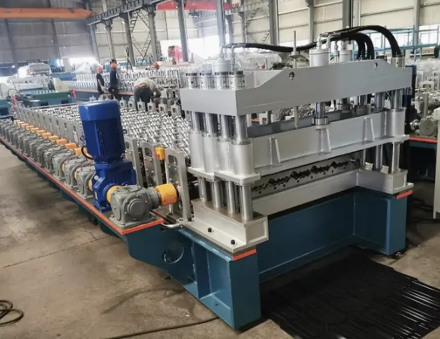 Roofing Sheet Roll Forming Machine in Ethiopia