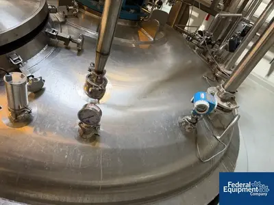 Used Feldmeier 30,000 Liter Feldmeier Reactor, 316L S/S, 50/100# Reactors Ohio US | Federal Equipment Company #1090463