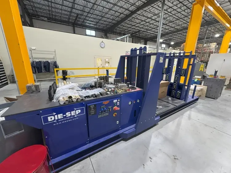 Used 2022 Die-Sep 7148T Injection Molding Parts California US | Machinery Center #866177