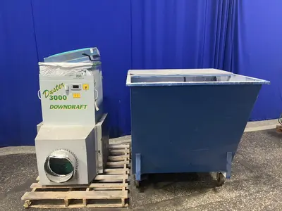 Used ICA DUSTER 3000 DOWNDRAFT Dust Collectors Ohio US | HGR 24 #1787301