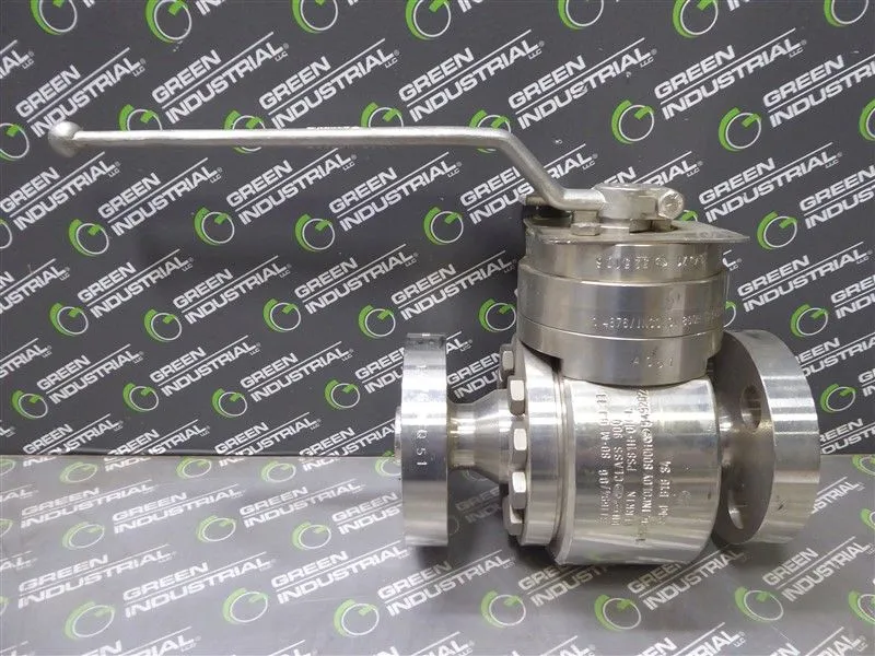 1/2" Perrin PS81H-0H-L Series 80-M Two Way Ball Valve Class 900 Used
