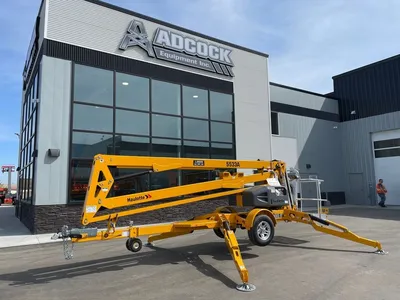 New | in-Stock 2026 HAULOTTE 5533A TOWABLE ARTICULATING BOOM LIFT Towable Boom Lifts Alberta CA | Adcock Equipment #1418119