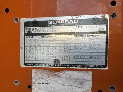 Used 2003 GENERAC 2970090100 Diesel Generators British Columbia CA | Lenmark #1488852