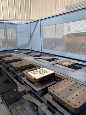 USED 2008 MATSUURA 2007 MATSUURA H.PLUS 300-PC11 HORIZONTAL MACHINING CENTER WITH 11 PALLET POOL