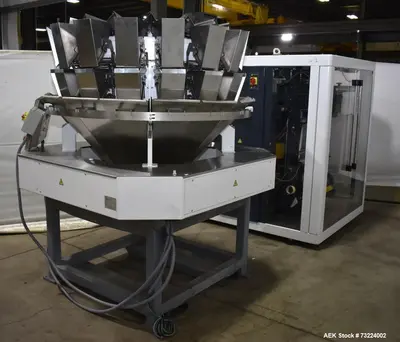 Used MASIPACK VS300 Net Weigh Filler Scale Vertical Form & Fill Illinois US | Aaron Equipment #86733