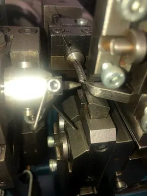 3262-100 MGZ Type Single Cable Chain Making Machine Tooled 0,22mm Single Cable