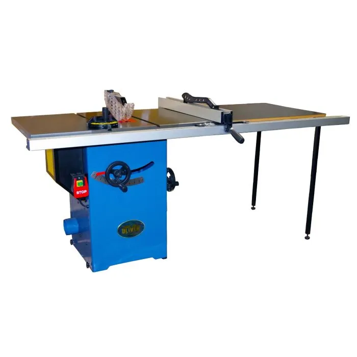 Oliver 10″ Professional Table Saw 1.75HP 1Ph with 52″ Rail – 10040