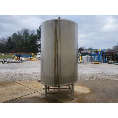 Used 1,000 Gallon Cherry-Burrell Stainless Steel Process Tank