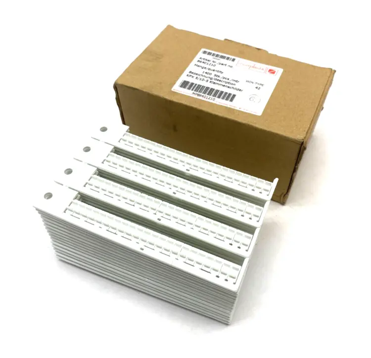New | in-Stock Murrplastik Terminal Block Label Plate White Terminal Blocks Michigan US | Maverick Industrial Sales #1470259