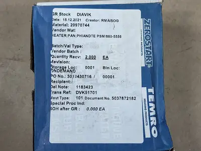 NEW PHILLIPS & TEMRO 8605556