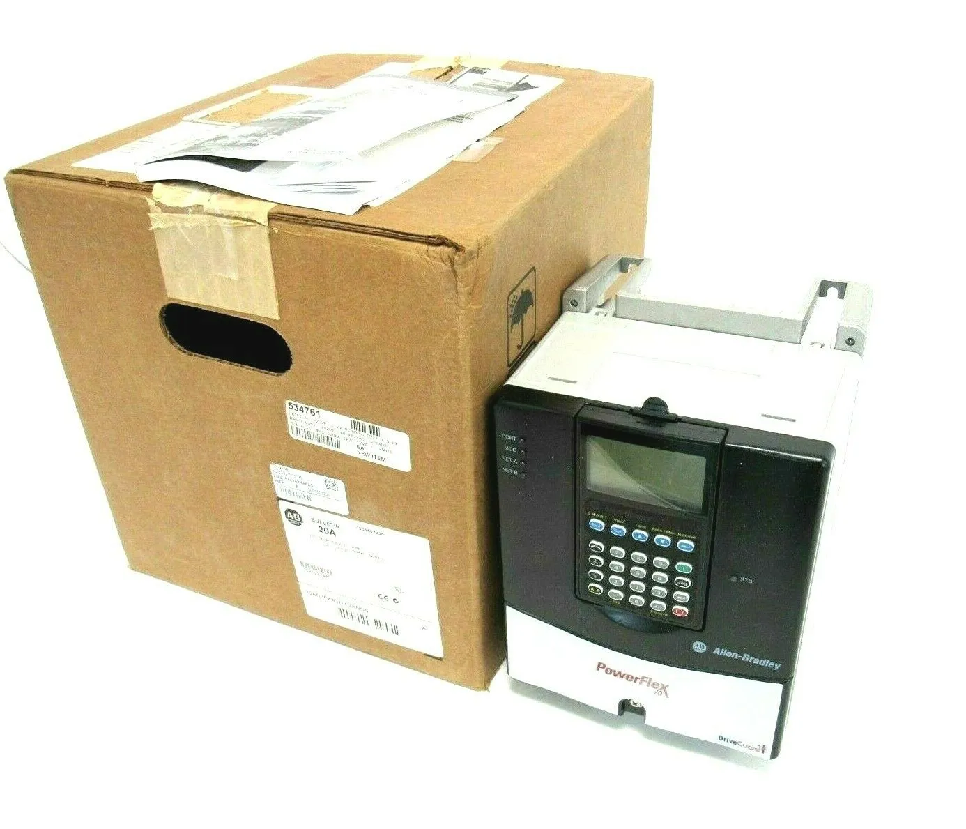 NEW ALLEN BRADLEY 20A-D-3P4A-3-NYNANG0 POWER FLEX 70 2HP SER A 20AD3P4A3NYNANG0