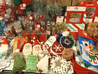 Huge lot of Christmas Tree Decor