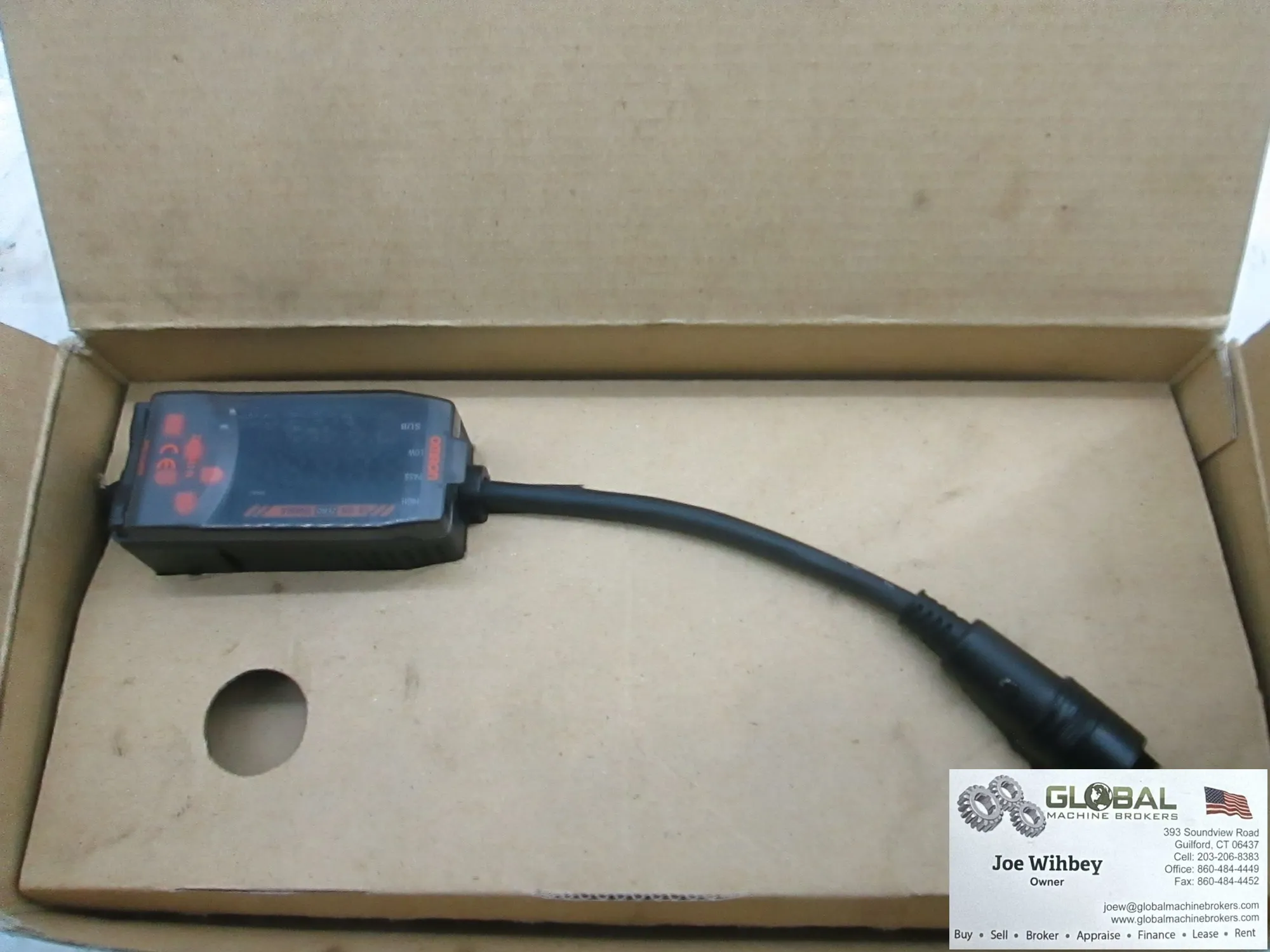 OMRON ZX-LDA41-N Smart Sensor Amplifier PNP Output 12-24 VDC