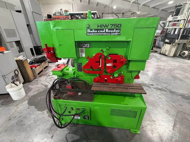 Used MUBEA HIW-750 Ironworkers Idaho US | Liberty Machine Works LLC #174328