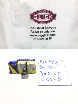 Carter SC-56-SB Stainless Cam Follower Sealed with Hex (Lot of 3)