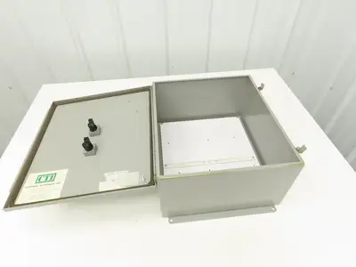 Hoffman A16148CH Electrical Enclosure 16x14x8" Wall Mount Control Panel Type 12