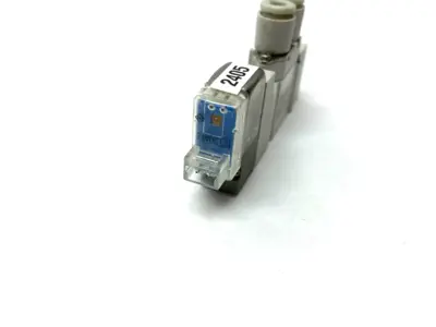 SMC SY3120-5LOZ-C6 5-Port 2-Position Solenoid Valve Plastic Tube Fittings - Used